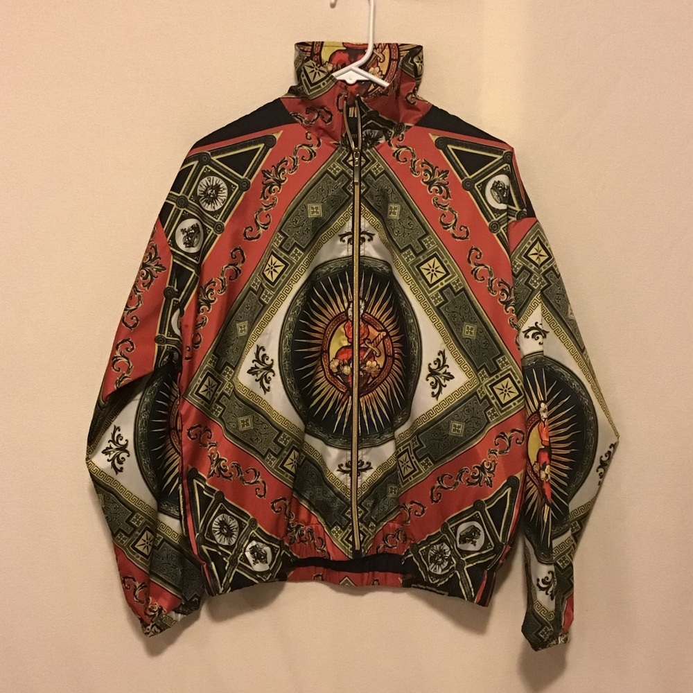 Forever 21 Versace Inspired Windbreaker